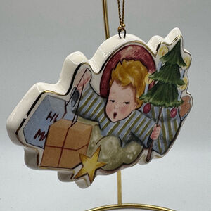 Vintage Hummel Schmid “Symbols of the Season” Christmas Holiday Ornament